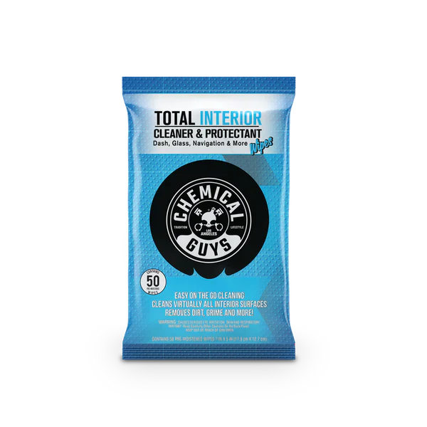 Chemical Guys Total Interior Cleaner & Protectant Car Cleaning Wipes