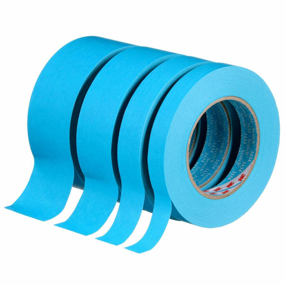 3M 3434 Blue Masking Tape (50m Length, Various Widths)