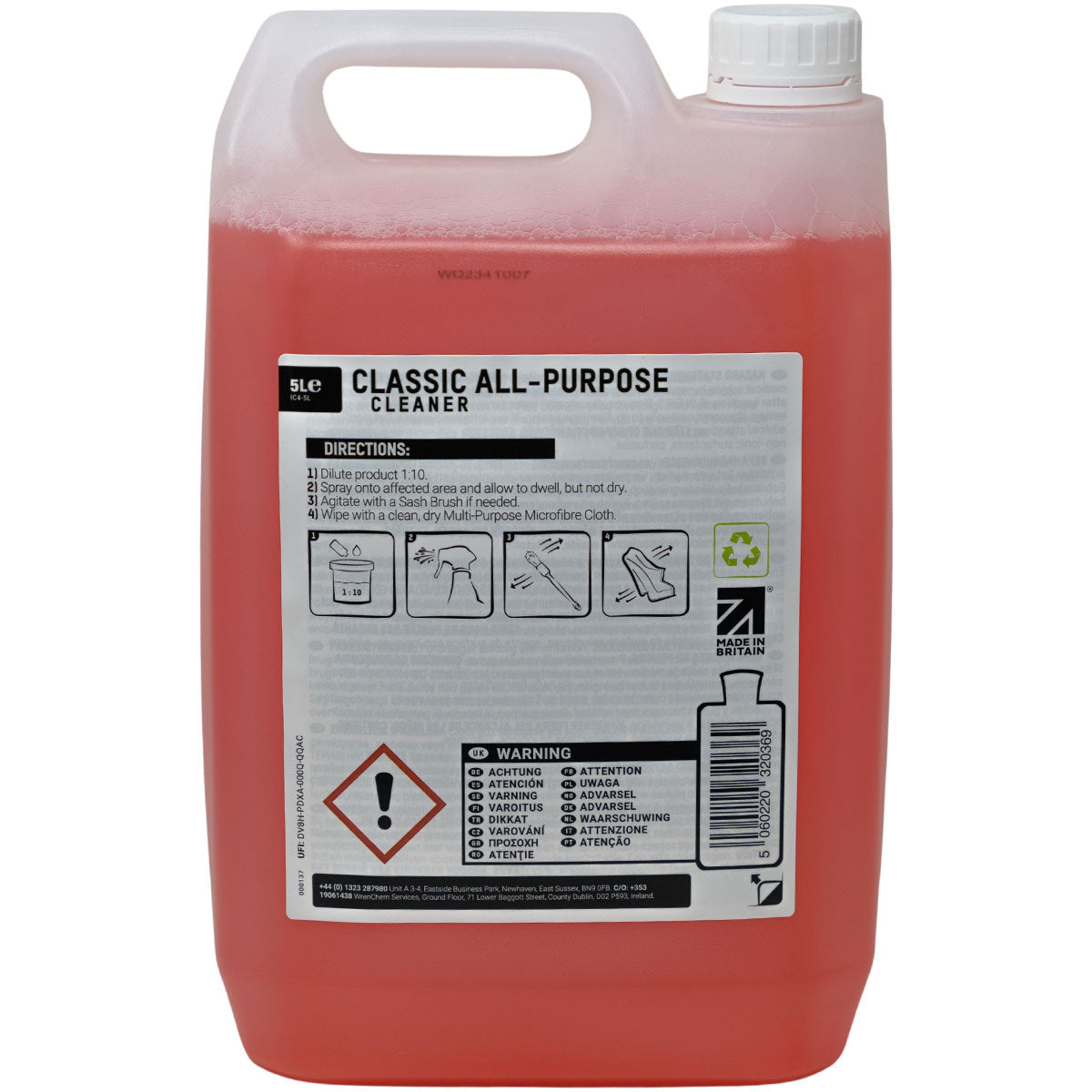 ValetPRO Classic All Purpose Cleaner 5 Litre