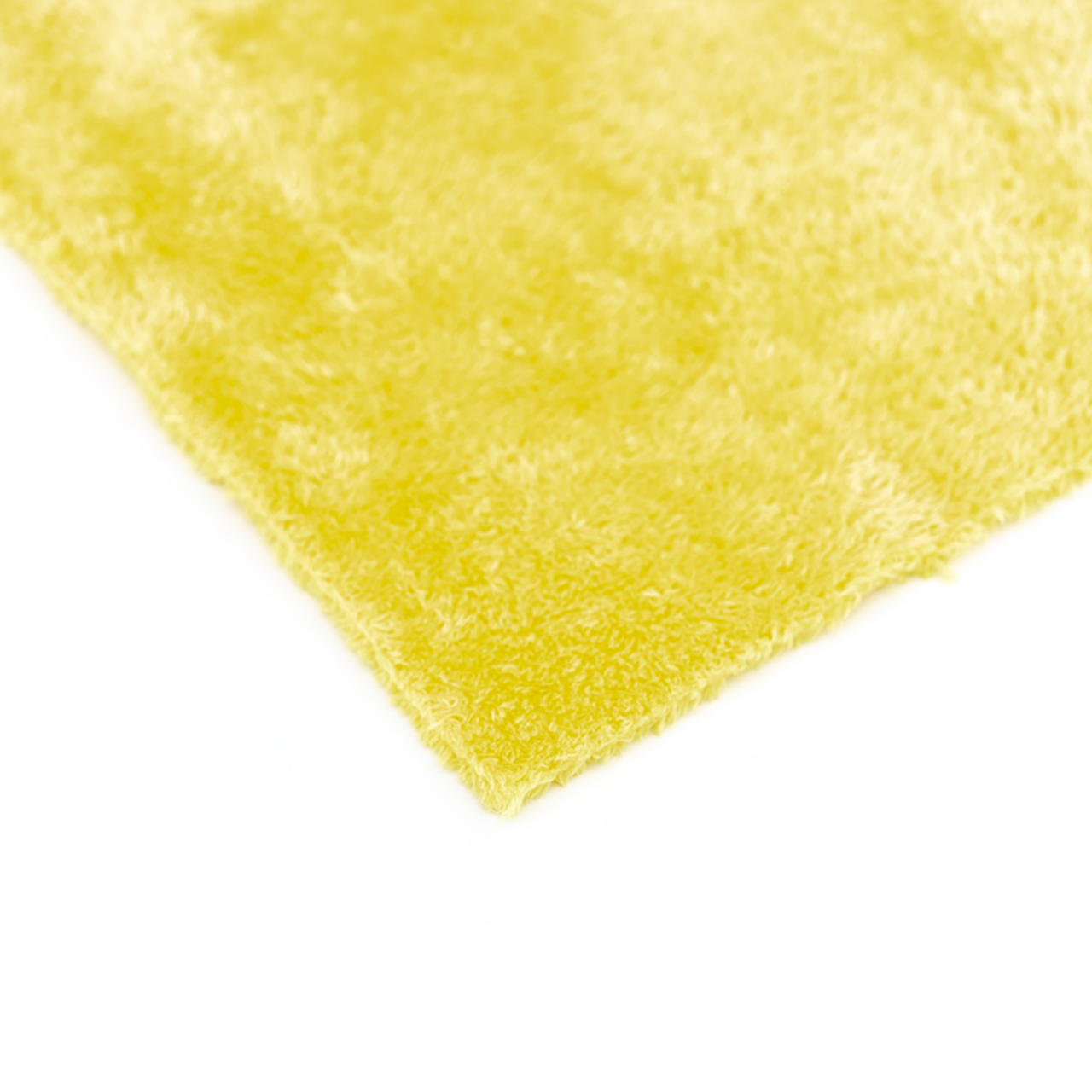 The Rag Company Eagle Edgeless 350 16 x 16 Plush Microfibre Towel - Yellow (5 Pack)