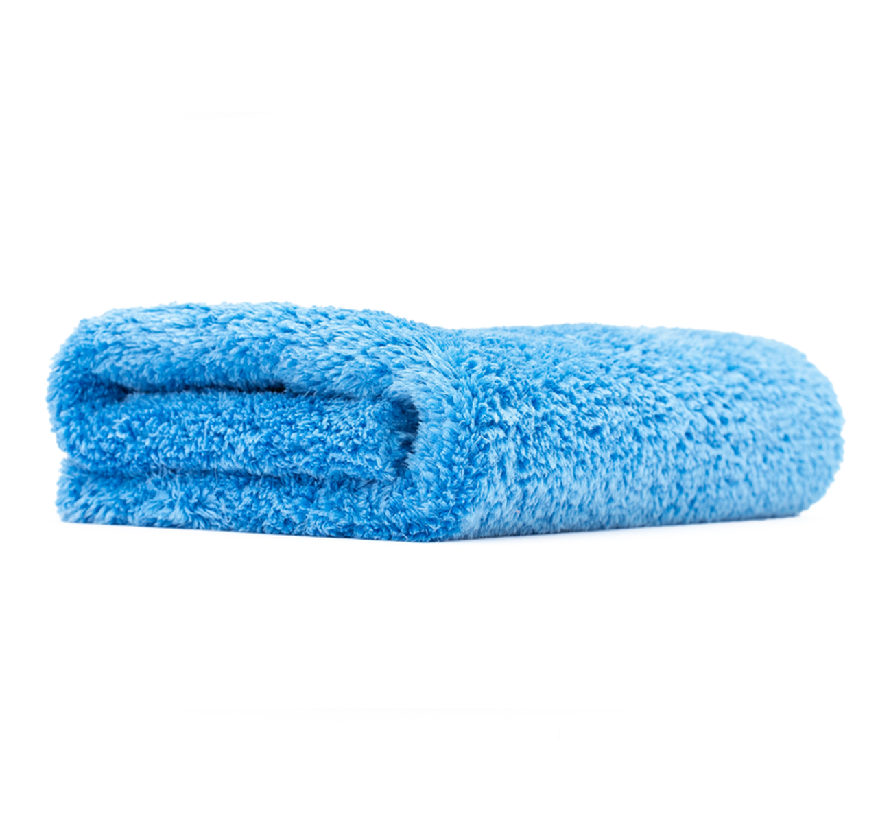 The Rag Company Eagle Edgeless 500 16 x 16 Plush Microfibre Towel - Blue (4 Pack)