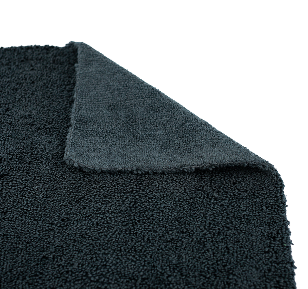 The Rag Company Creature Edgeless 16 x 16 70/30 All Purpose Microfiber Towel - Black