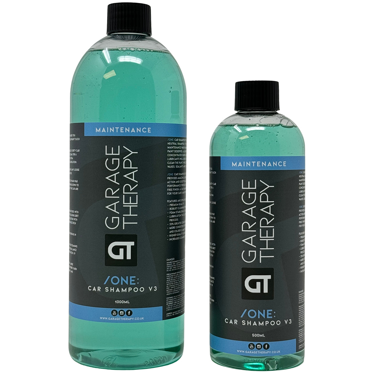 Garage Therapy /ONE: Car Shampoo V3 (Various Sizes)