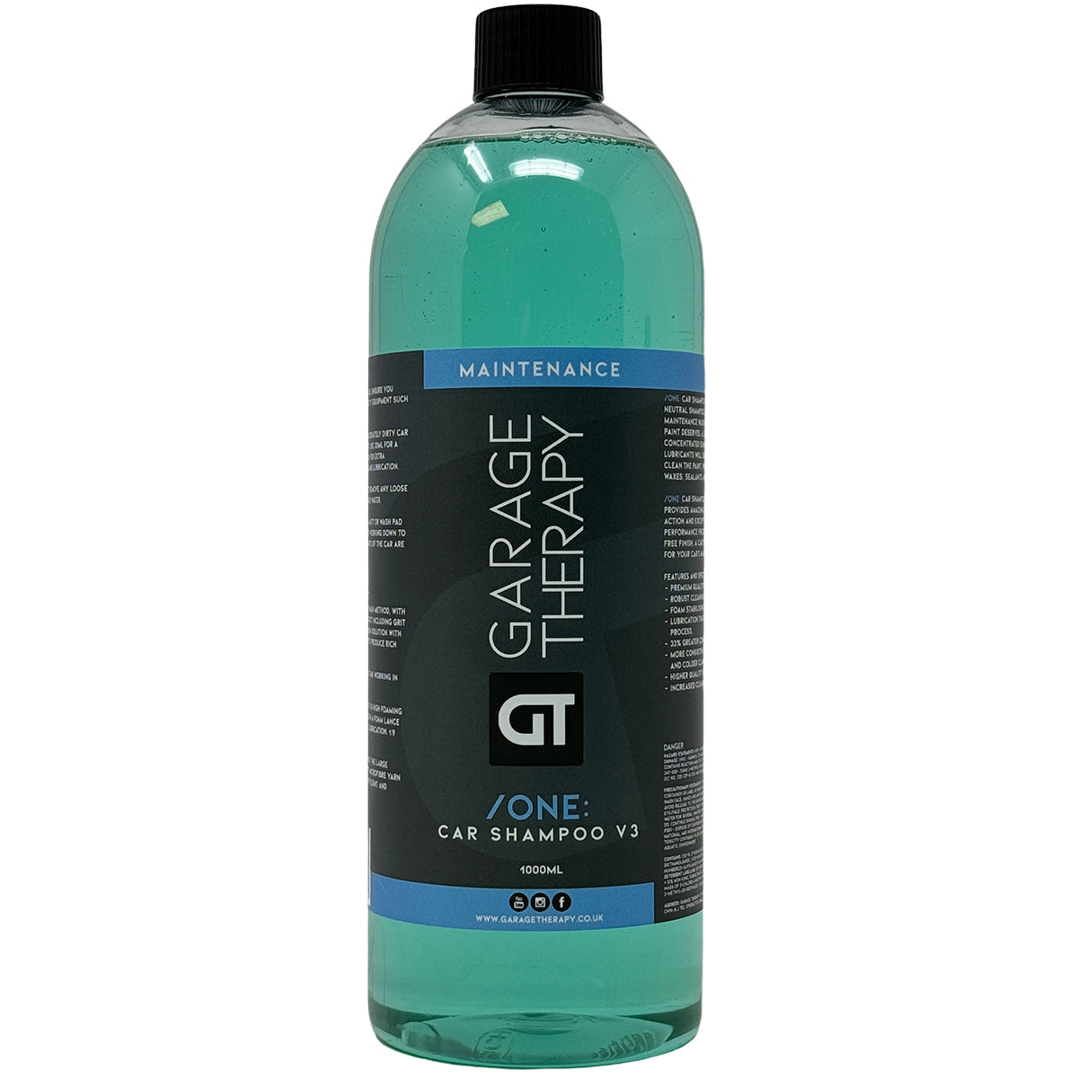 Garage Therapy /ONE: Car Shampoo V3 (Various Sizes)