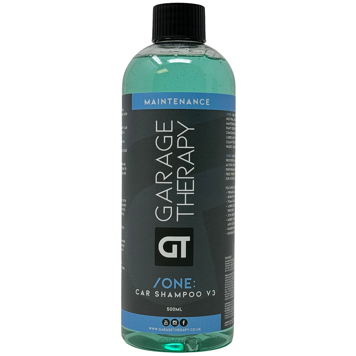 Garage Therapy /ONE: Car Shampoo V3 (Various Sizes)