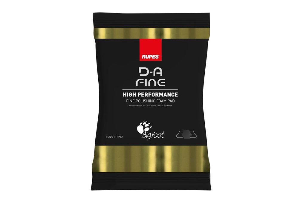 Rupes D-A Fine High Performance Fine Finishing Foam Pad Yellow 180mm