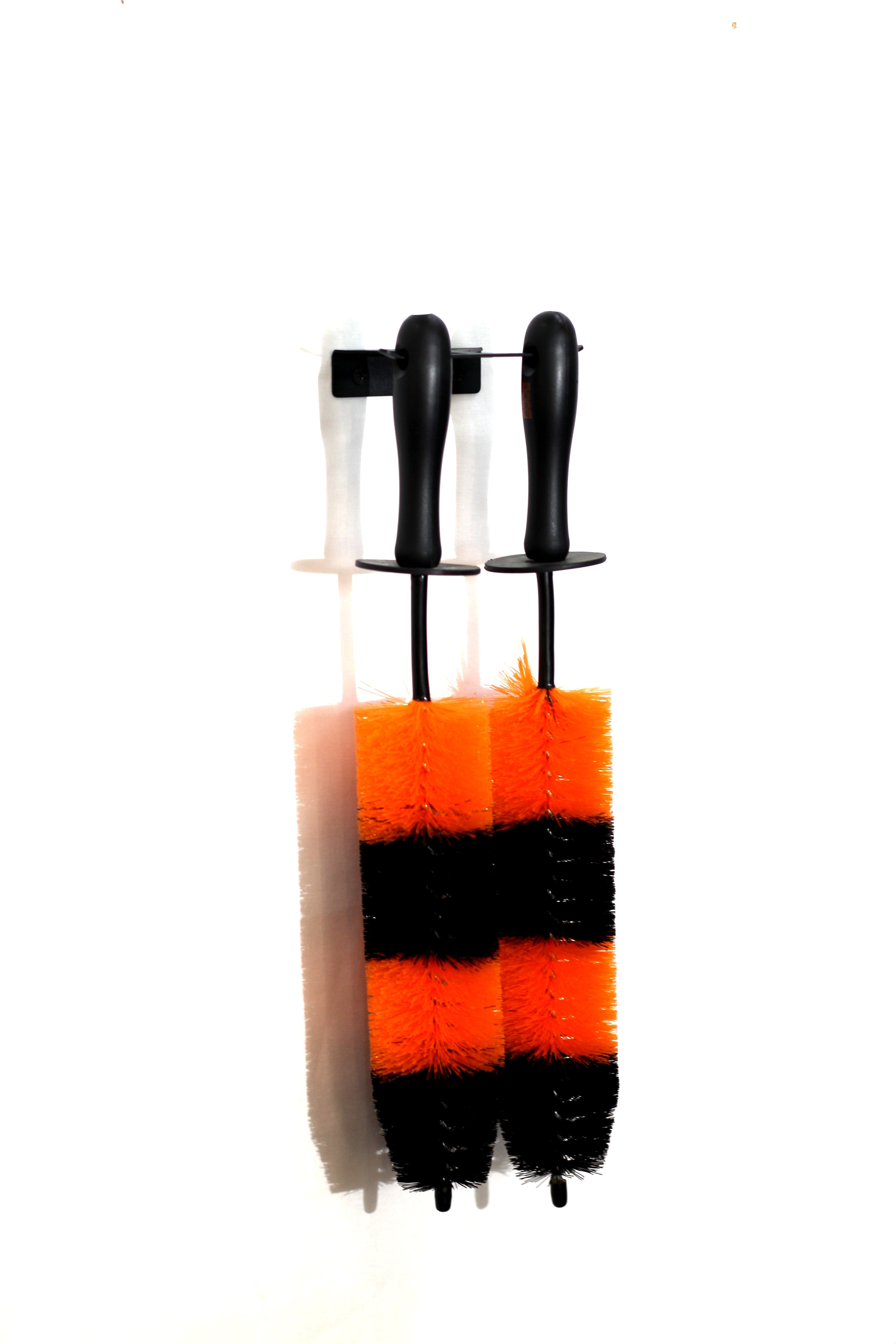 Poka Premium Double Brush Holder