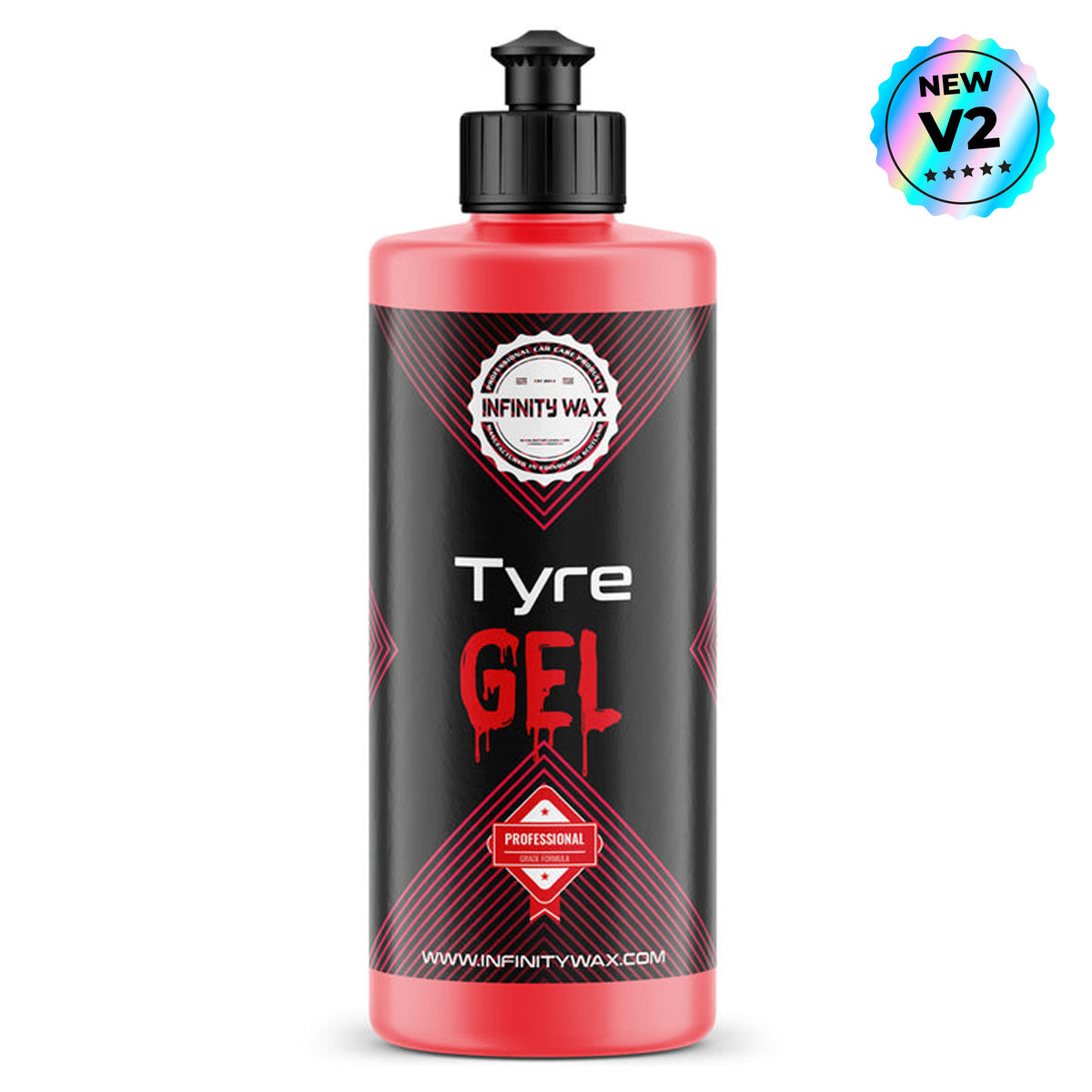 Infinity Wax Strawberry Tyre Gel V2 500ml