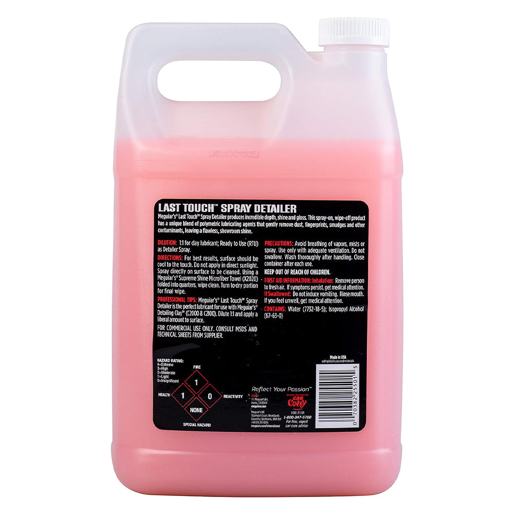 Meguiars Last Touch Quick Detailer - 3.78 Litres