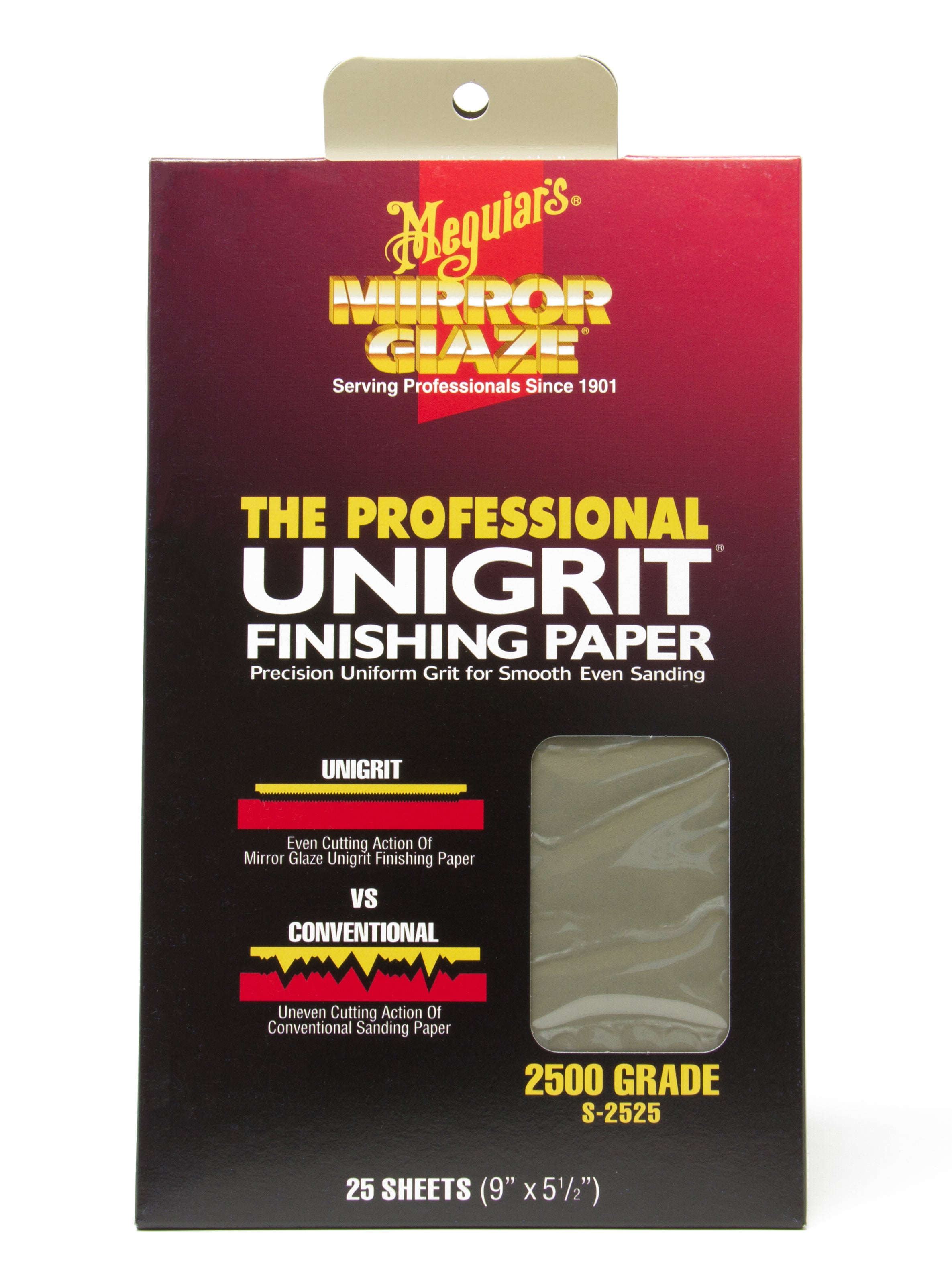 Meguiars Unigrit Finishing Paper 2500 Grit (Single Sheet)