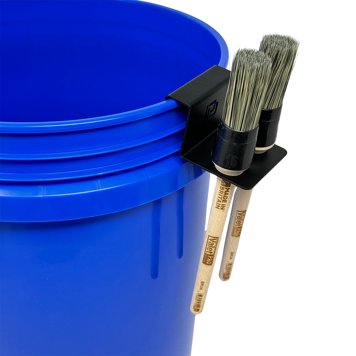 Poka Premium Bucket & Wall Mounted Brush Holder