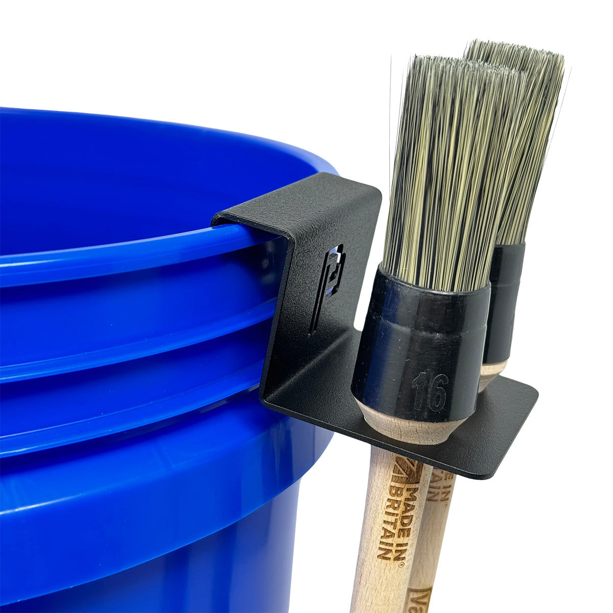 Poka Premium Bucket & Wall Mounted Brush Holder