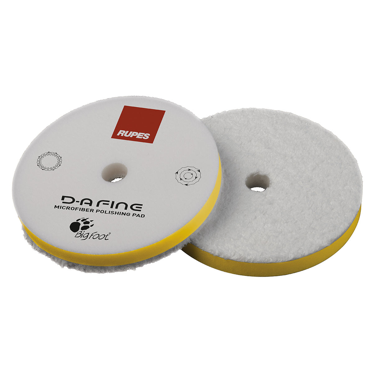 Rupes D-A Fine Microfibre Pad - Various Sizes