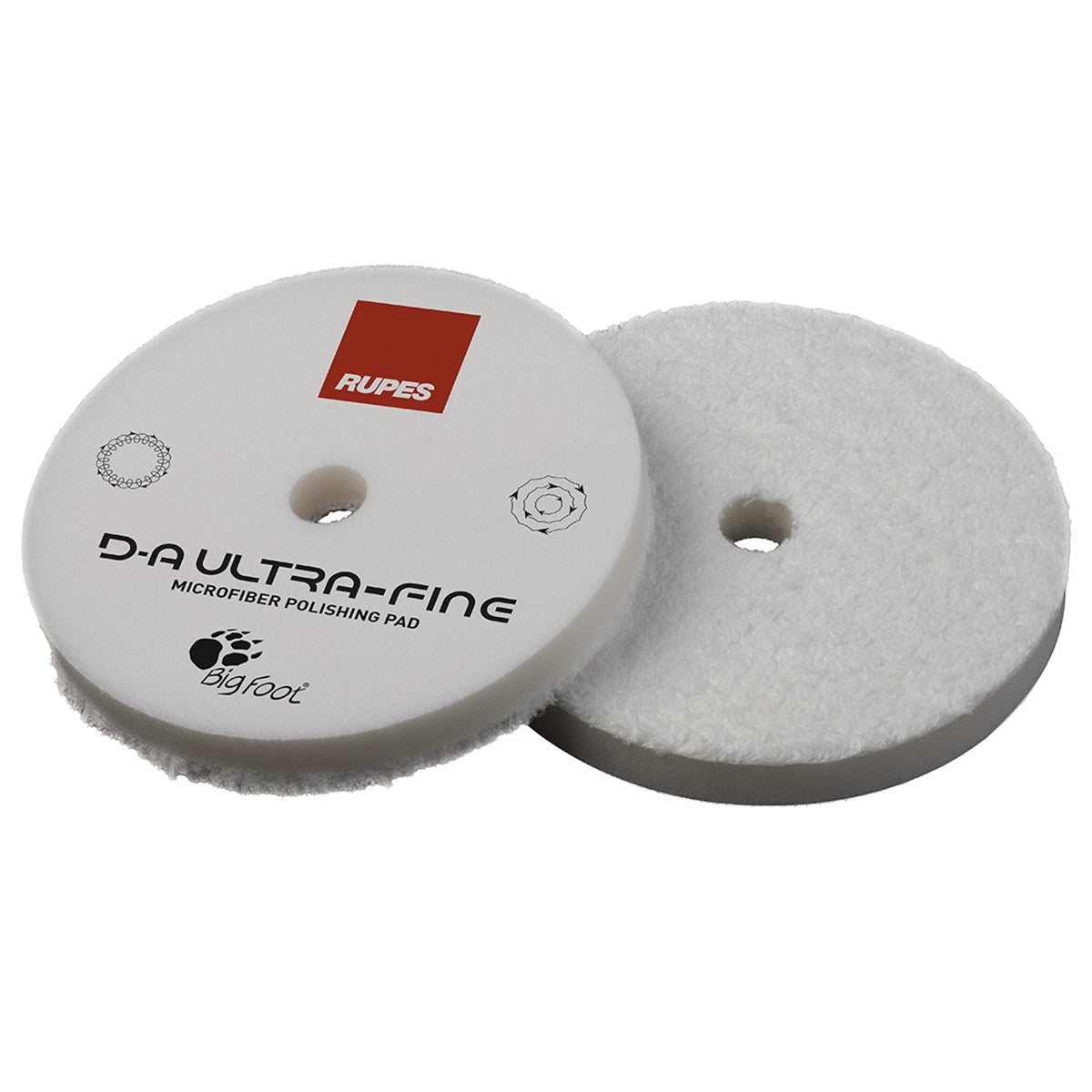 Rupes D-A Ultra-Fine Microfiber Pad - Various Sizes