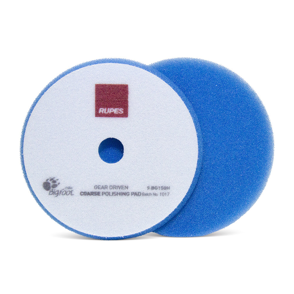 Rupes 140mm Mille Blue Coarse Foam Polishing Pad