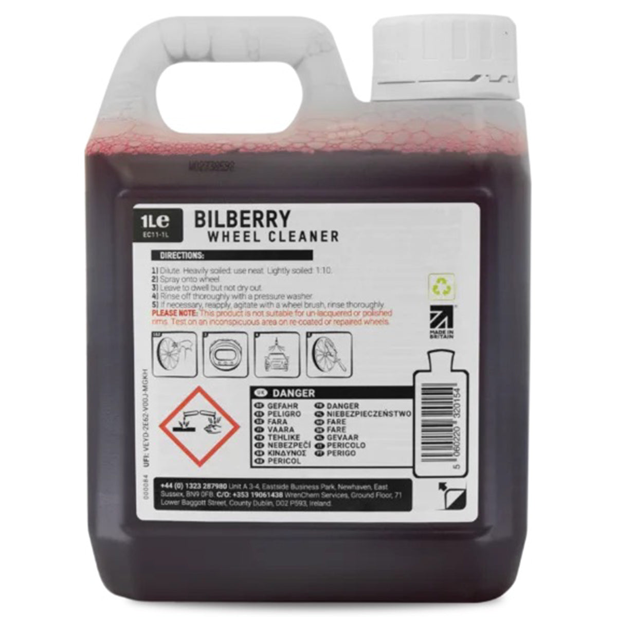 ValetPRO Bilberry Wheel Cleaner 1 Litre