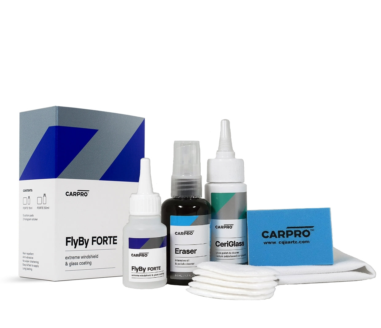 CarPro FORTE V3 Professional Windshield Coat 15ml KIT