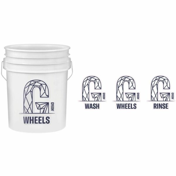 Gyeon Wash Bucket Stickers