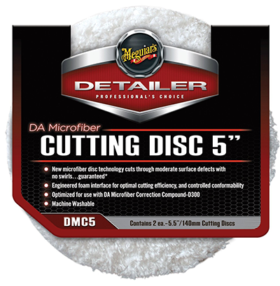 Meguiars DA Microfiber Cutting Pad 5&quot; (2 Pcs) 