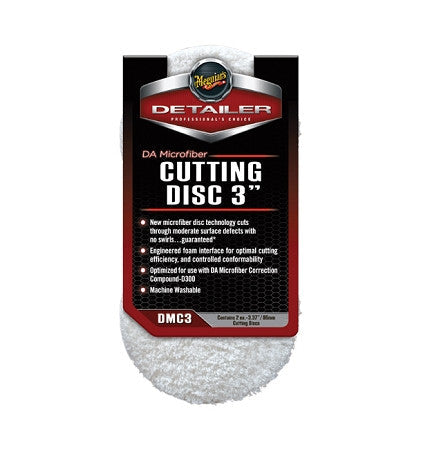 Meguiars DA Microfiber Cutting Pad 3&quot; (2 Pcs) 