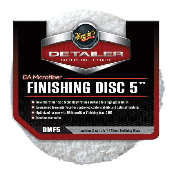 Meguiars DA Microfiber Finishing Pad 5&quot; (2pcs)