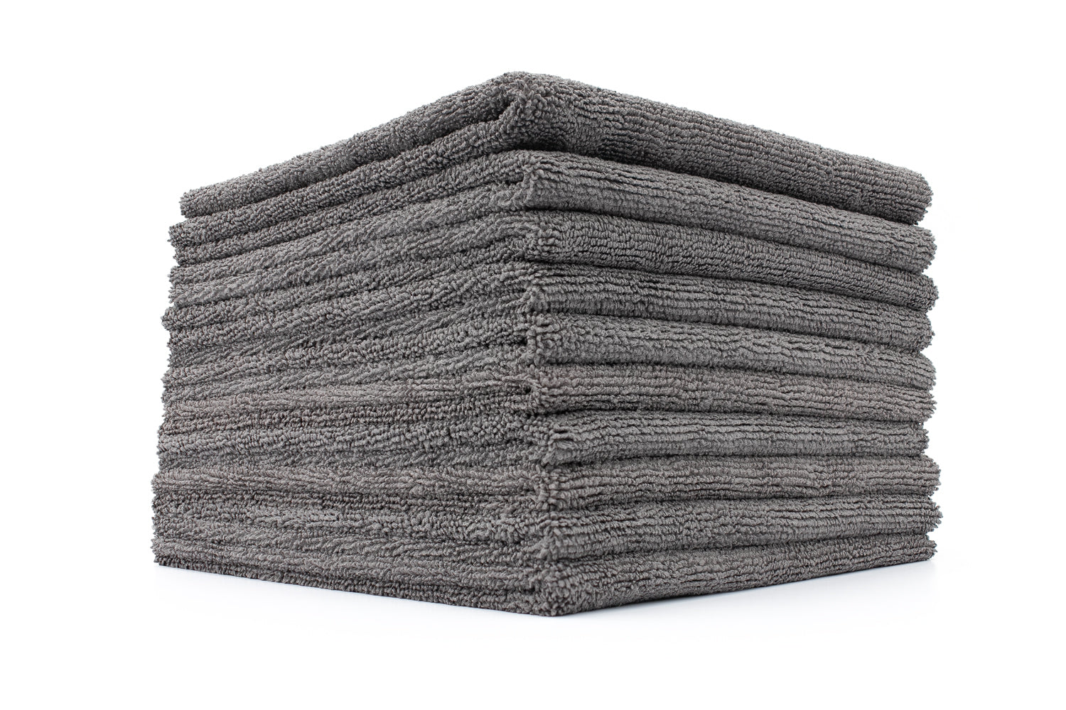 The Rag Company Edgeless 365 Grey 16 x 16 Microfibre Polishing Towel (10 Pack)