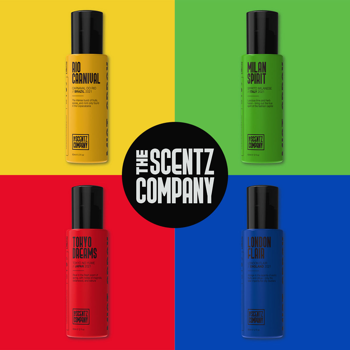 The Scentz Company - Mist Spray Air Fresheners