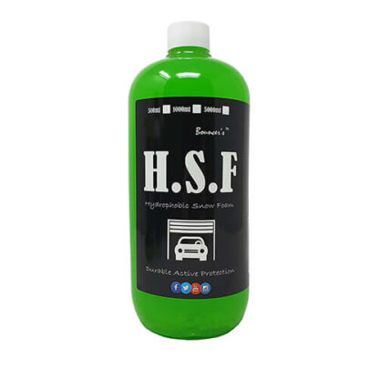 Bouncer's HSF Hydrophobic Snow Foam