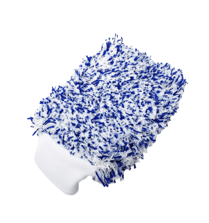Microfibre Wash Mitt Blue