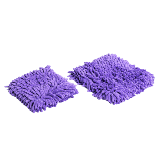 Chenille Noodle Wash Pads Purple