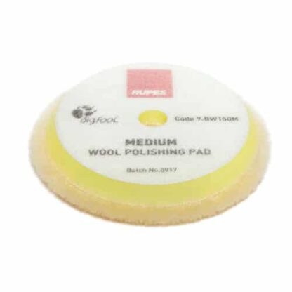 Rupes Medium Wool Polishing Pad 150mm